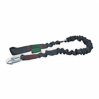 Shock-Absorbing Lanyard Black