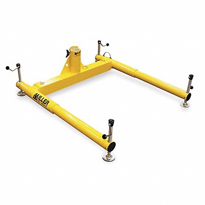 Portable Davit Base Yellow