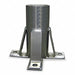 Floor Mount Sleeve Silver