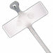 Cable Tie w Tag 3.6 in Natural PK500