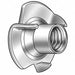 T-Nut Znc Stl 1/4 -20 3Prong 5/16in 100