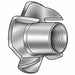 T-Nut Znc Stl 3/8 -16 4Prong 7/16in 100