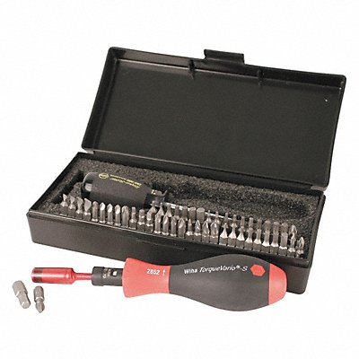 Torque Driver Set 1/4 10 to 50 -lb.