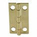 Utility Hinge Narrow Brass PK2