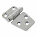 Utility Hinge Flat Silver PK2