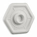 Protector Plate White Dia 3-4/5 In.