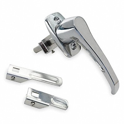 Cam Latch Nonlocking Chrome L Handle