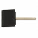 Foam Brush 3 in Soft Flat Wood Handle