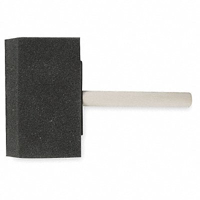 Foam Brush 4 in Soft Flat Wood Handle