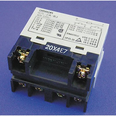 H8119 Enclosed Power Relay 6 Pin 12VDC DPST-NO