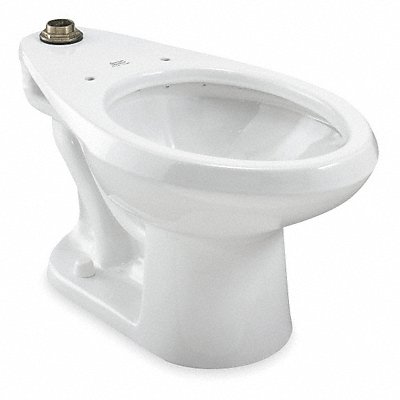 Toilet Bowl Elongated Floor Flush Valve