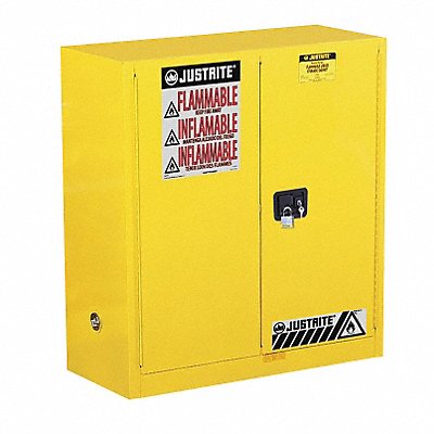 E4575 Flammable Safety Cabinet 30 gal Yellow