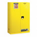 E4576 Flammable Safety Cabinet 45 gal Yellow