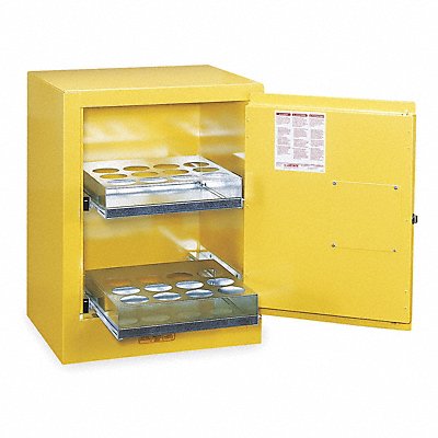 Aerosols Aerosols Cabinet 4 gal Yellow