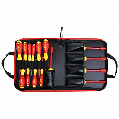 Insulated Screwdriver/Nutdriver Set 15pc