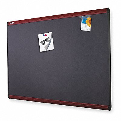 Bulletin Board Magnetic 36H Plastic