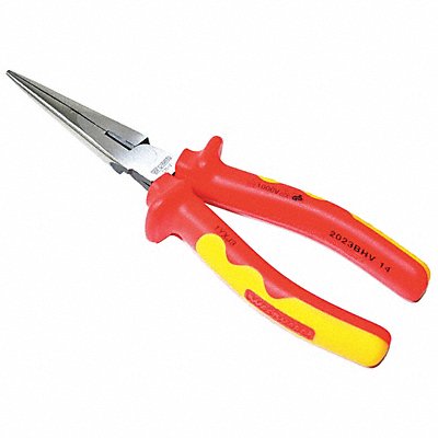 Long Nose Plier 8-1/8 L Serrated