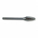 Carbide Bur Round Nose Tree 1/4 Dbl Ct