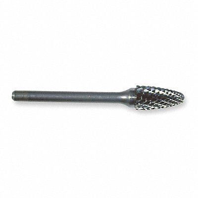 Carbide Bur Round Nose Tree 3/8 Dbl Ct