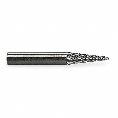 Carbide Bur Pointed Cone 1/4 Double Cut