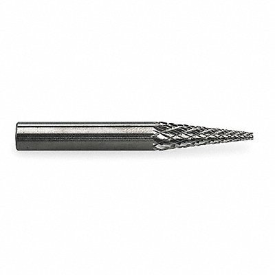 Carbide Bur Pointed Cone 1/8 Double Cut