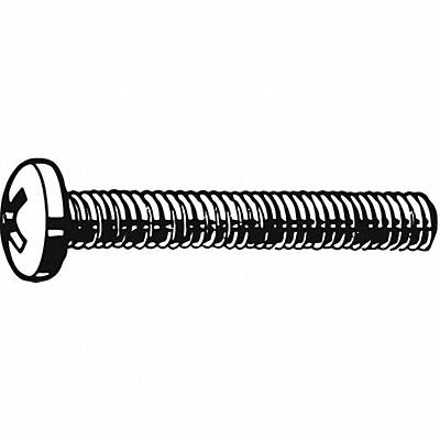 Mach Screw Pan 8-32x1 3/8 L PK100