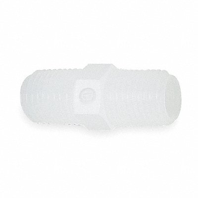 Nipple Threaded Hex PVDC 1/8 In PK5
