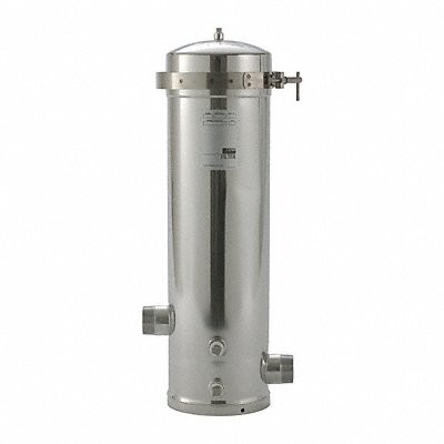 Filter Housing 29 1/2 H 8 Dia Silver