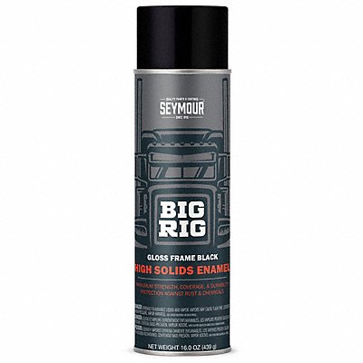 Big Rig Gloss Frame Black 16 oz