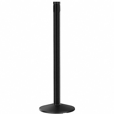 Receiver Post 40 In H Black Aluminum