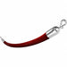 Barrier Rope Velour Red 3 ft.