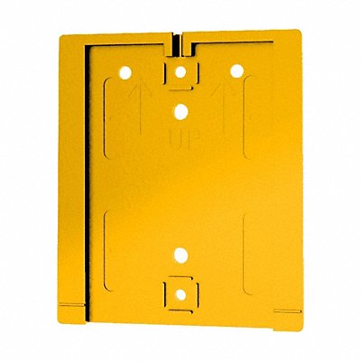 Yellow Wall Mount Plate for WM412