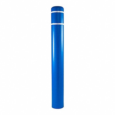 Bollard Cover 7 In Dia 60 In H Blue