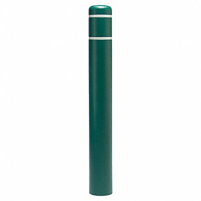 Bollard Cover 7 In Dia 60 In H Green