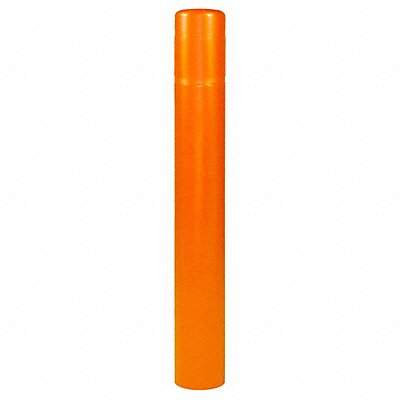 Bollard Cover 7 In Dia 60 In H Orange