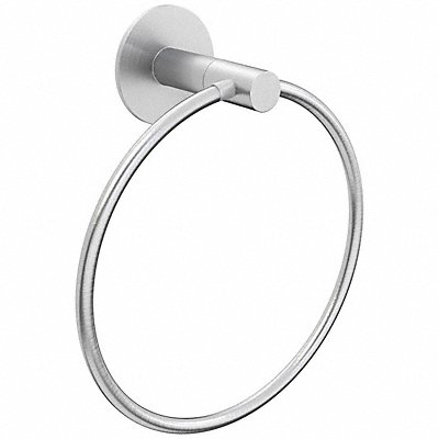 Towel Ring SS Satin Nickel 5 7/8 in w