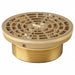 Floor Drain Strainer 3In MIP 4-3/4In Dia