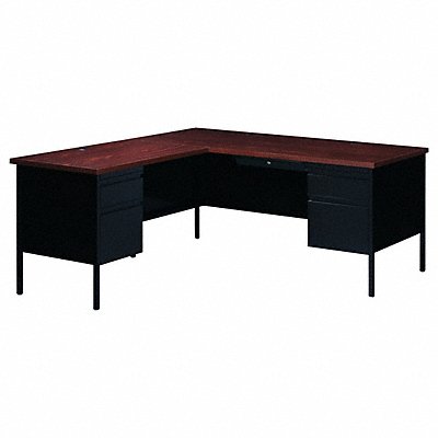 L-Shape Desk 66 W 29-1/2 H 72 D