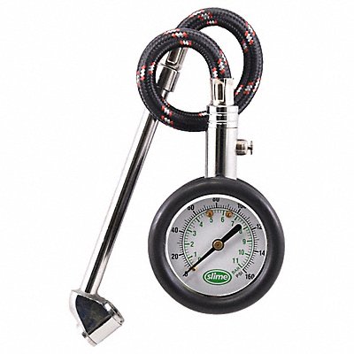 Dial Tire Gauge 10 to 160 PSI