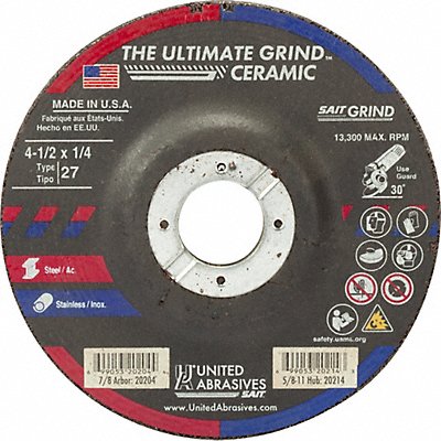 Abrasive Grinding Wheel