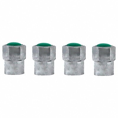 Nitrogen Valve Caps Steel 4 Pc.