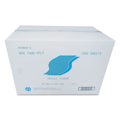 TISSUE,TOILET,1PLY,60/CT