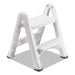 STEPSTOOL,FOLDNG,2STP,WH