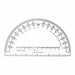 Professional Protractor Plastic Clear