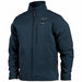 Heated Jacket Unisex Zipper Blue M 12V