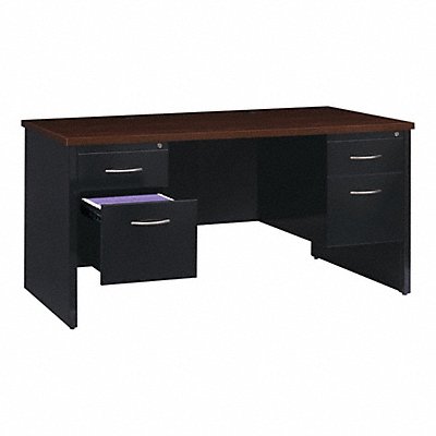 Freestanding Fixed-Height Desks and Credenzas