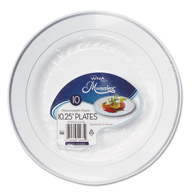 PLATE,10IN,10/PK,SV