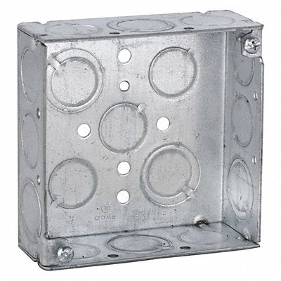 Box 4 SQ Welded 1-1/2 Dp 1/2-3/4 Tko