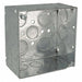 Box 4 SQ Welded 2-1/8 Dp 1/2-3/4 Tko