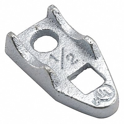 Conduit Clamp Iron Overall L 3.016in